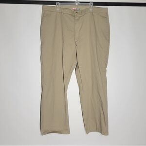 Wrangler Tan Chinos with Relaxed Fit